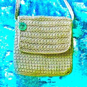 The Sak Tan Crossbody Bag Great Condition Like New